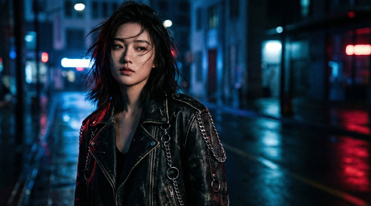 猎奇短视频《暗夜行者》赛博朋克风格